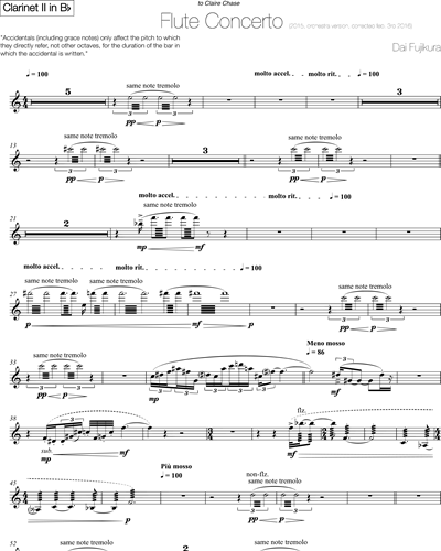 Flute Concerto - Orchestra Version