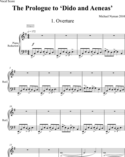 Opera Vocal Score