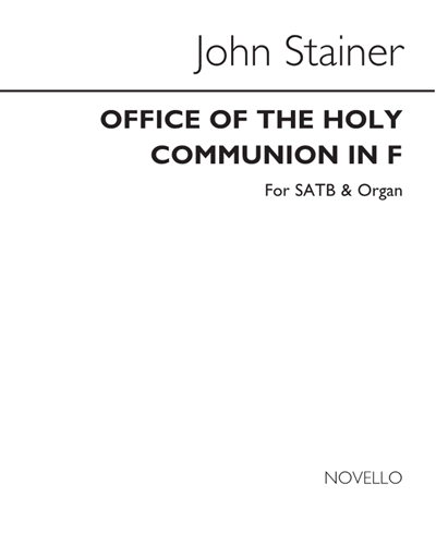 Office of the Holy Communion (in F)