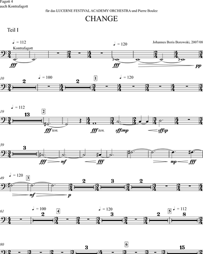 Bassoon 4/Contrabassoon