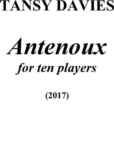 Antenoux