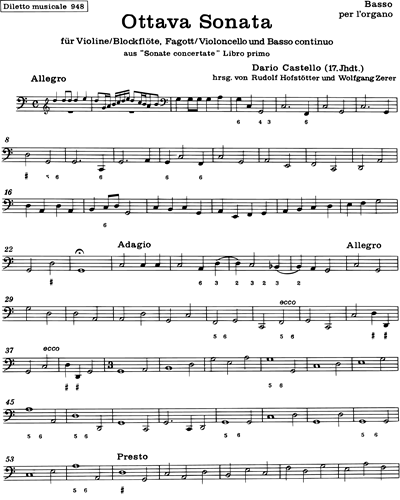 Sonata No. 8 in G major