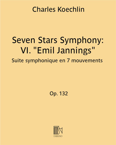 Seven Stars Symphony: VI. "Emil Jannings"