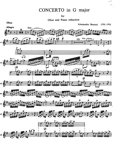 [Solo] Oboe