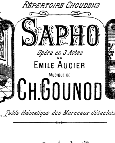 Sapho No. 12bis