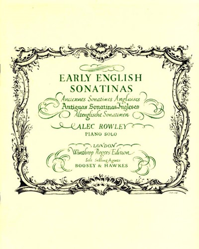 Early English Sonatinas for Piano