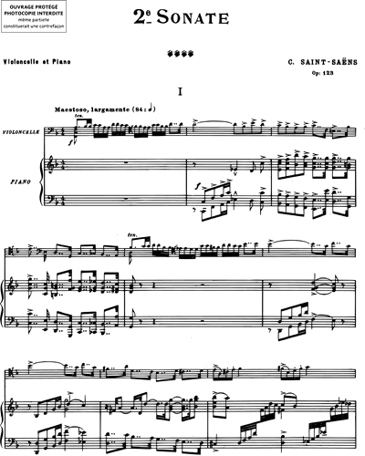 Cello Sonata No. 2 in F major