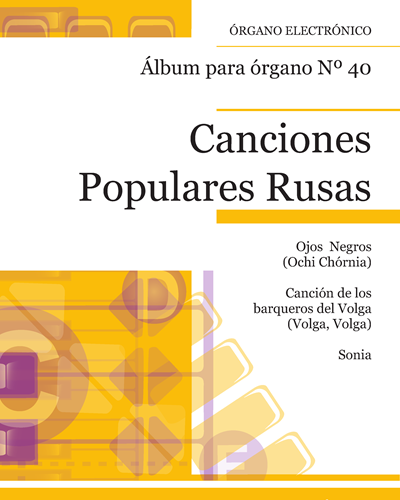 Organ Album No. 40: Russian Folk Songs