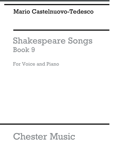 Shakespeare Songs, Book 9