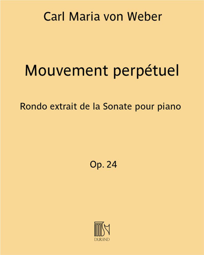 Mouvement perpétuel Op. 24