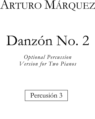Percussion 3 (Optional)