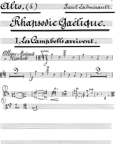 Rhapsodie Gaélique