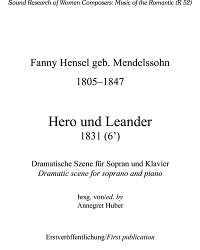 Hero und Leander