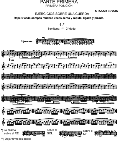 Violin Technique, op. 1