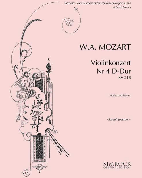 Violin Concerto No 4 In D Major K 218 Sheet Music By Wolfgang Amadeus Mozart Nkoda Free 7 3324