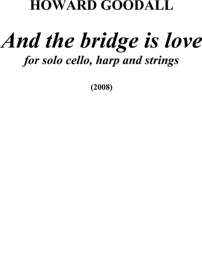 And The Bridge Is Love