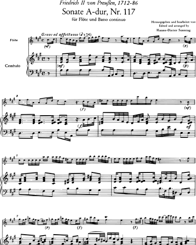 Sonata No. 117 in A major