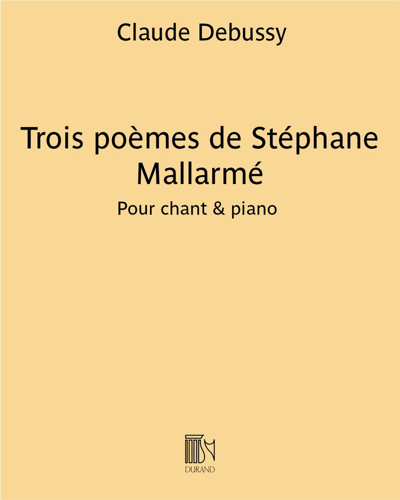 Trois poèmes de Stéphane Mallarmé