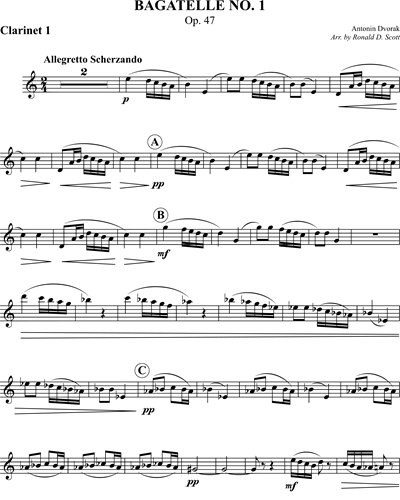 Bagatelle No. 1, op. 47