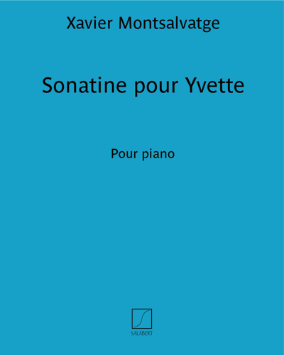 Sonatine pour Yvette
