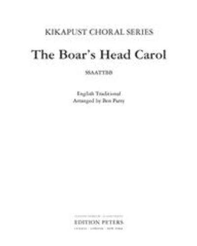 The Boar's Head Carol