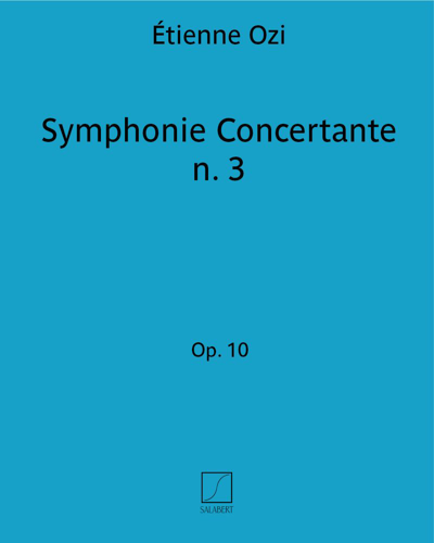 Symphonie Concertante n. 3 Op. 10