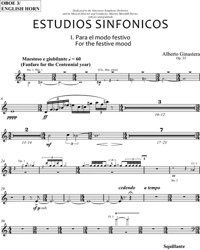 Oboe 3/English Horn