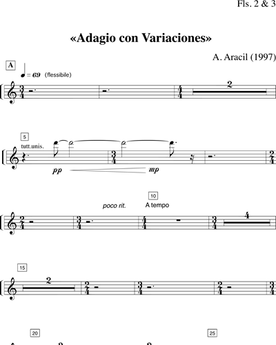Adagio con variaciones