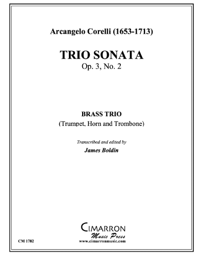 Trio Sonata, op. 3 No. 2