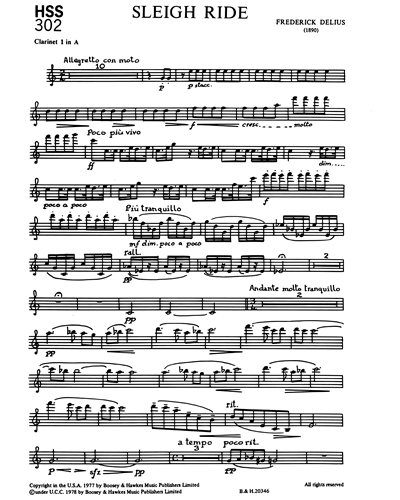 Clarinet 1 in A