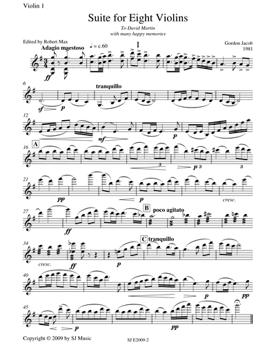 Suite for 8 Violins
