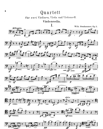 String Quartet No. 1 in C major