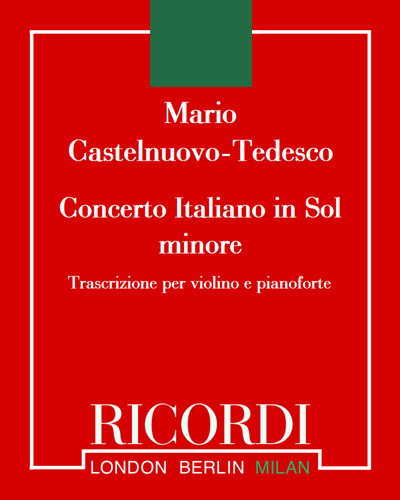 Concerto Italiano in Sol minore