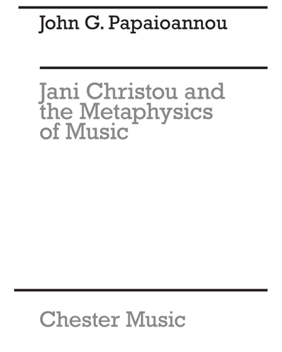 Jani Christoy and the Metaphysics of Music