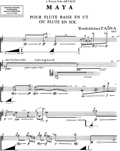Bass Flute/Alto Flute (Alternative)
