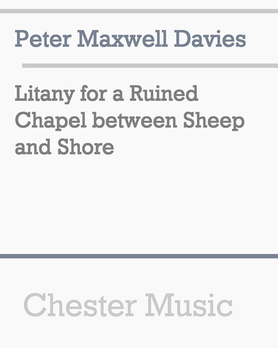 Litany for a Ruined Chapel between Sheep and Shore