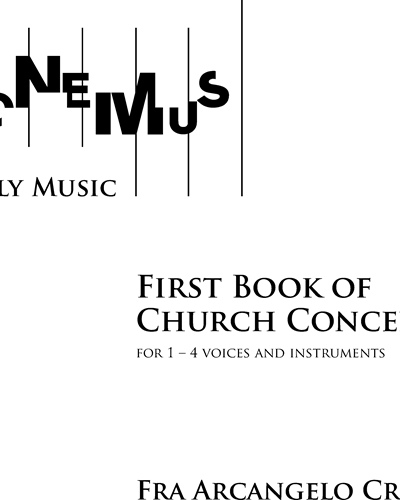 First Book of Church Concerts