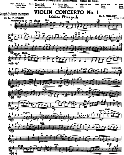 Violin Concerto No. 1 in G (1st position)