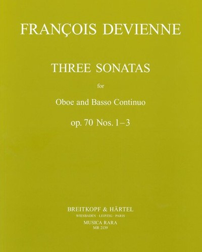 3 Sonaten op. 70 Nr. 1-3