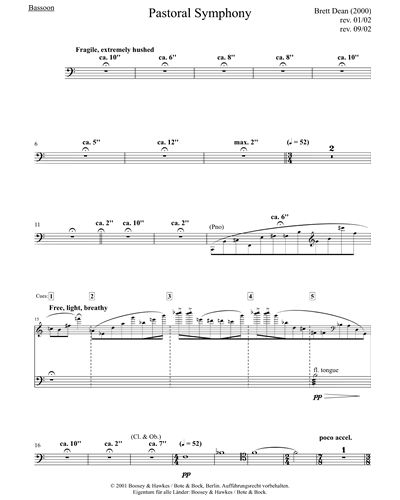 Bassoon/Contrabassoon/Flexatone