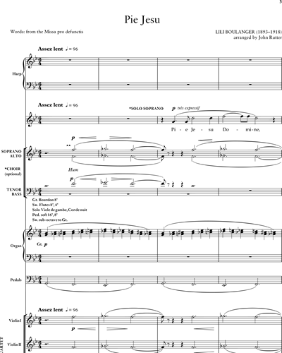 Full Score & Soprano & Mixed Chorus (Optional)