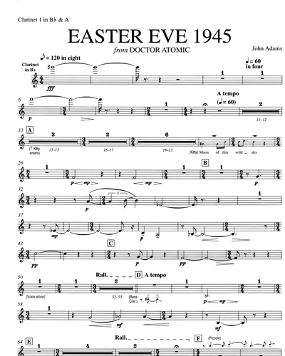 Easter Eve 1945 (from "Doctor Atomic")