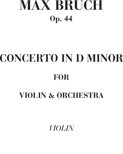 Concerto in D minor Op. 44