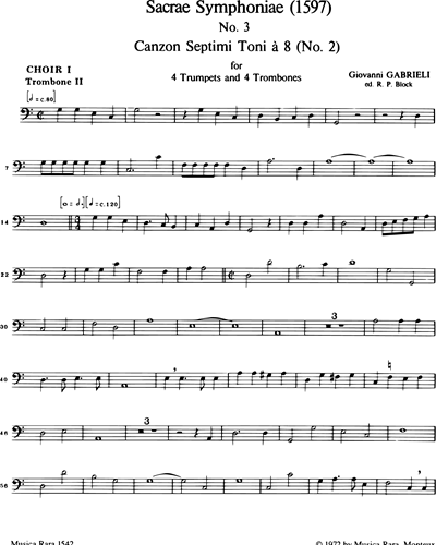 [Choir 1] Trombone 2