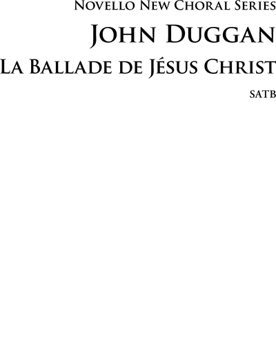 La Ballade De Jésus Christ 