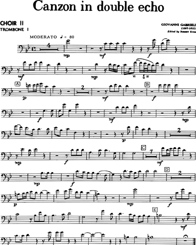 [Choir 2] Trombone 1