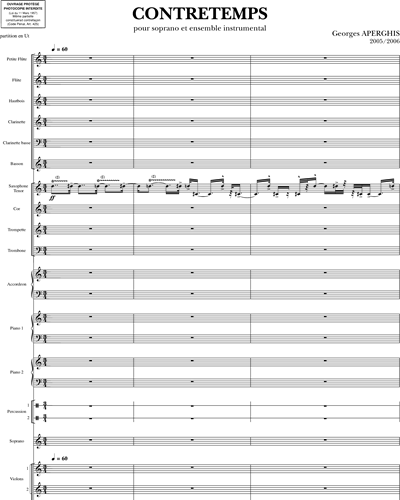 Soprano & Full Score