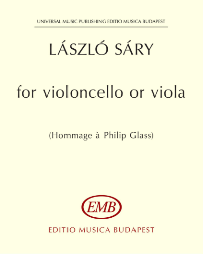 for violoncello or viola