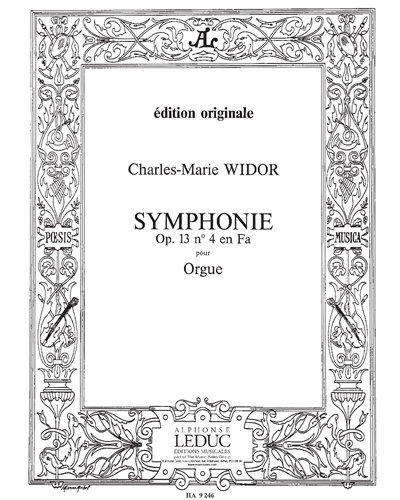 Symphonie en Fa, Op. 13 n. 4