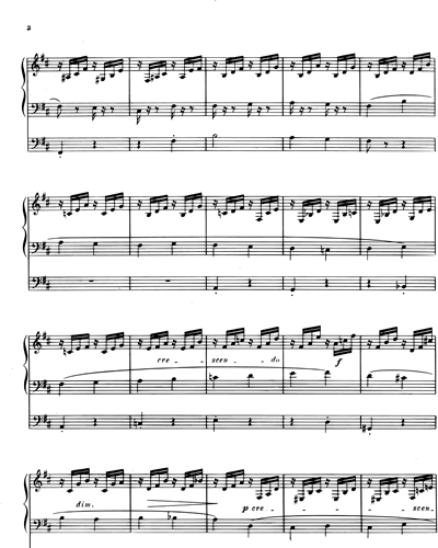 Toccata (extraite n. 3 des "Trois pièces") Op. 7